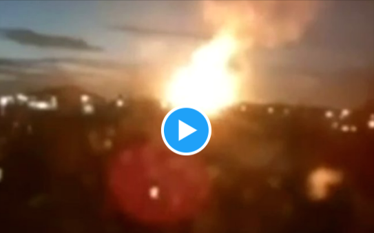 Militärbasis auf der Krim explodiert! Erneut Explosionen auf der Krim -  Evakuierung der Umgebung angelaufen!